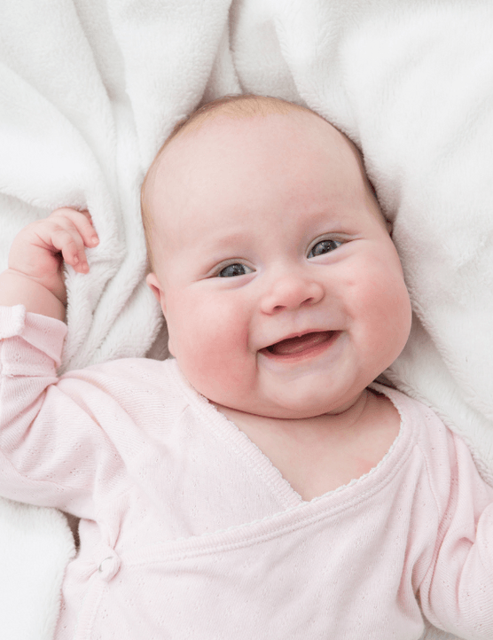 when do babies laugh baby girl laughing