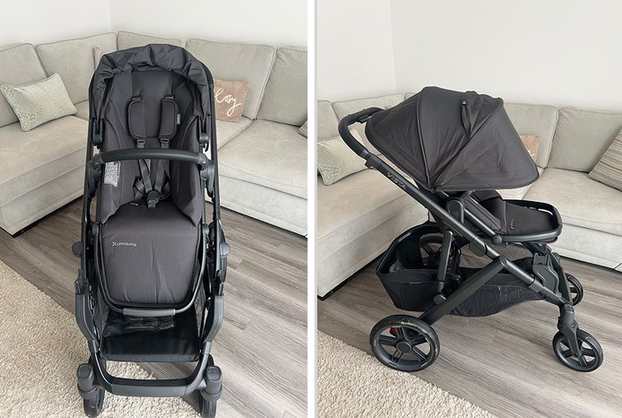 2 pictures of UPPAbaby Vista V3 pushchair with toddler seat 2 pictures of UPPAbaby Vista V3 pushchair with toddler seat