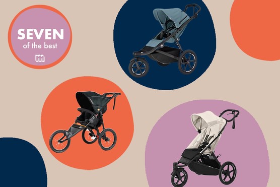 7 of the best jogging strollers featuring 3 product shots