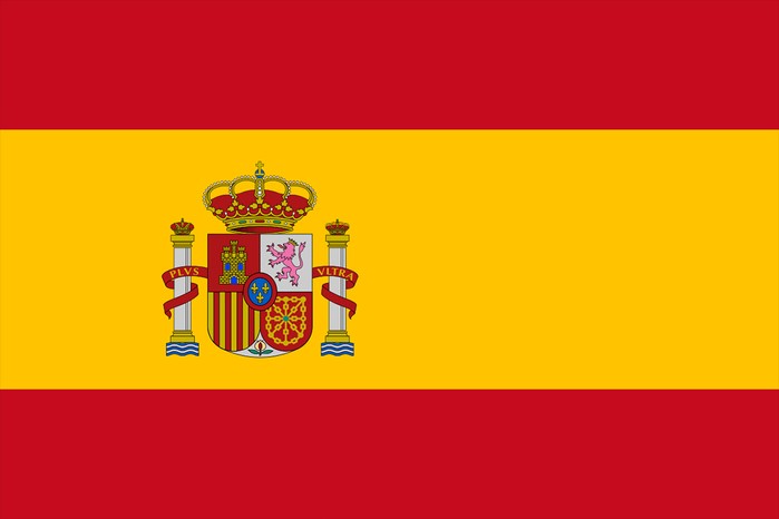 child car seat laws in Spain flag of Spain