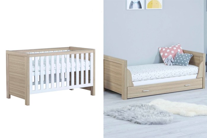 babymore-luno-cotbed babymore luno cot bed