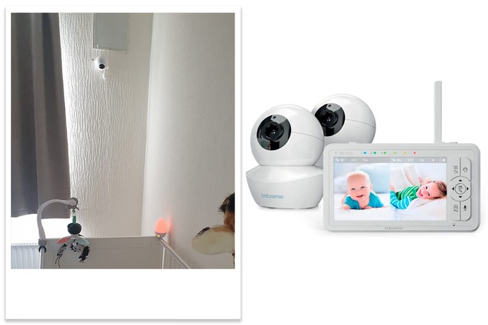 Babysense HD Split-Screen Baby Monitor tester picture and product shot