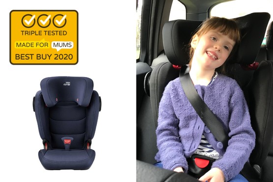 photo of a child in the Britax Romer Kidfix III M