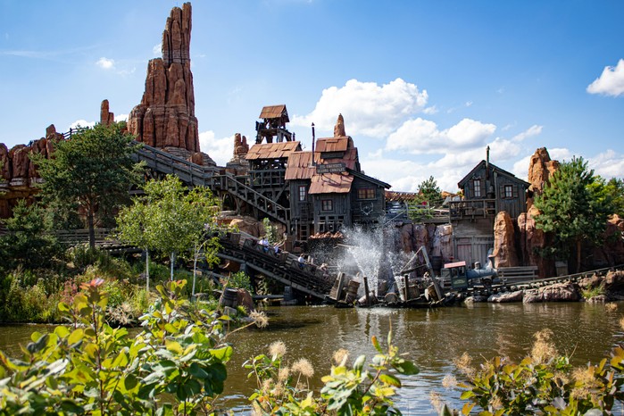 Thunder Mountain in Disneyland Paris