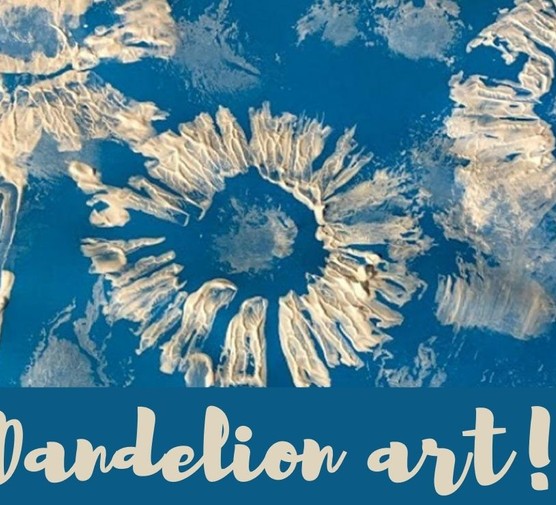 How to make dandelion art