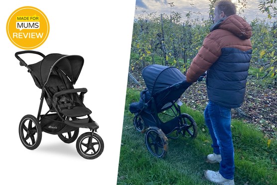 Hauck Runner 2 pushchair review with tester picture and product shot