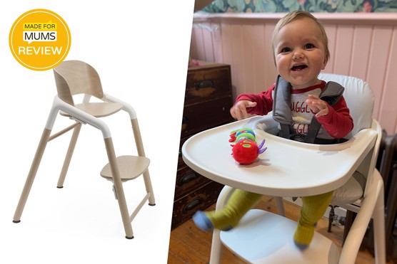 Header image Bugaboo Giraffe and child in highchair