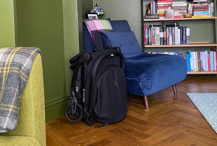 iCandy Pip pushchair folded iCandy Pip pushchair folded