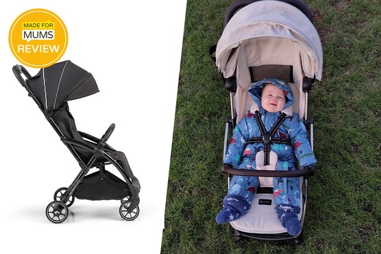 Leclercbaby Influencer Air Stroller review - product image and tester picture