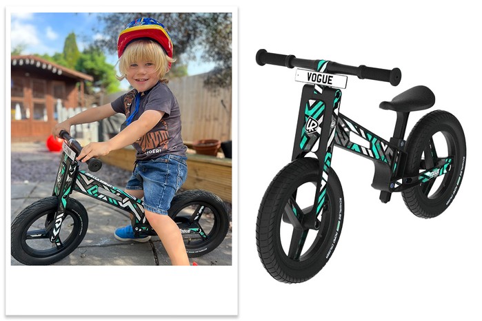 LIFERYDER Vogue Balance Bike tested by child
