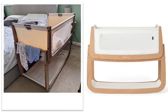 SnuzPod5 Bedside Crib tester picture and product shot SnuzPod5 Bedside Crib tester picture and product shot