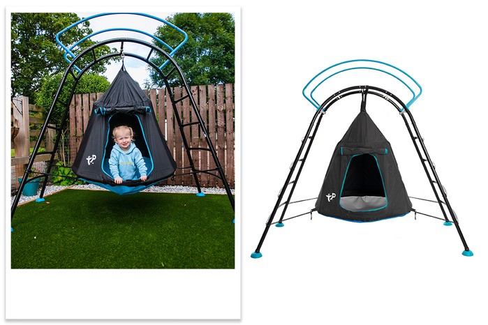 UFO den and climbing frame