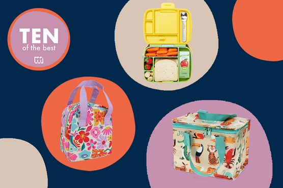 collage of lunchboxes