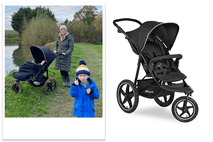 Hauck Runner 2 product shot and tester picture