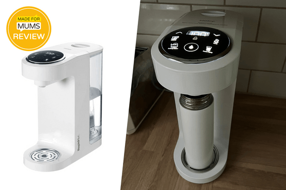 Nuby RapidHot review with product shot and tester picture