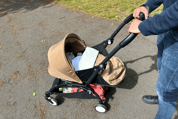 View of Stokke Yoyo3 pushchair